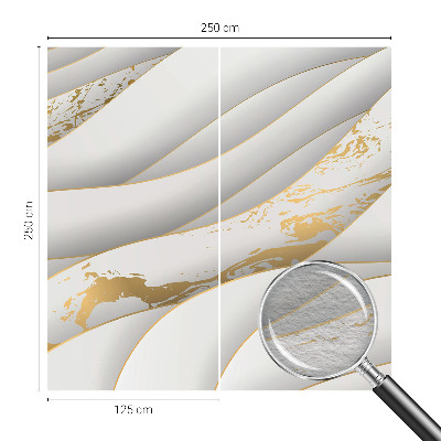 Moderne Vlies-Fototapete mit dynamischem Muster
