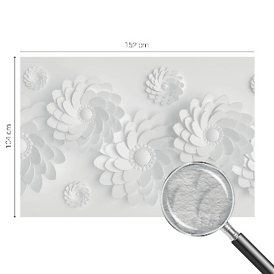 Bildtapete mit floralem Motiv in elegantem Design