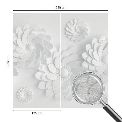 Bildtapete mit floralem Motiv in elegantem Design