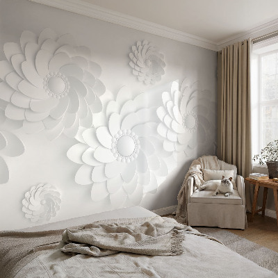 Bildtapete mit floralem Motiv in elegantem Design