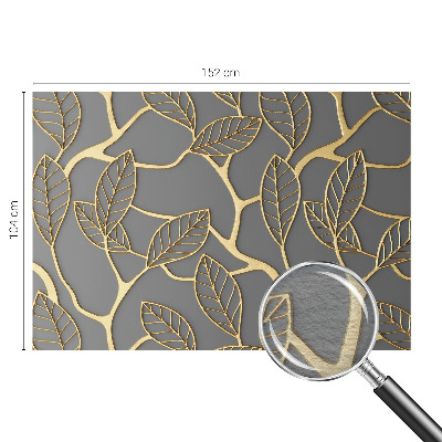 Fototapete nach Maß mit elegantem Blättermotiv