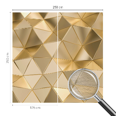 Dekorative Wand-Fototapete Dreiecksmuster
