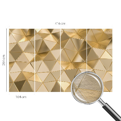 Dekorative Wand-Fototapete Dreiecksmuster