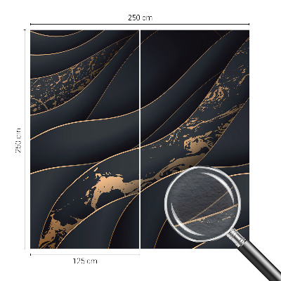 Wandtapete Elegante Wellen