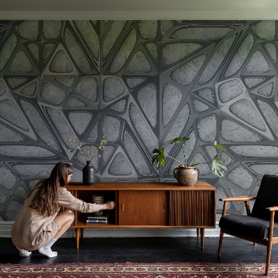 Fototapete fürs Kinderzimmer mit geometrischen Mustern