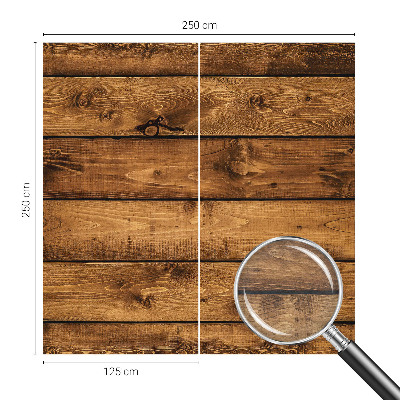 Fototapete fürs Wohnzimmer mit Motiv Holzbretter