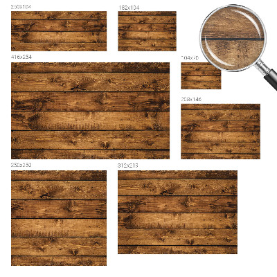 Fototapete fürs Wohnzimmer Holzbretter