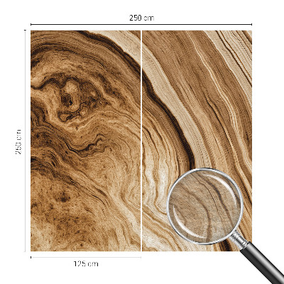 Fototapete fürs Schlafzimmer Holzmaserung