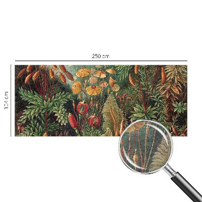 Motivtapete aus Vlies Exotischer Garten