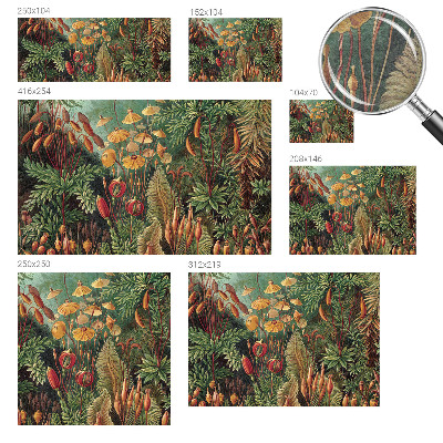 Motivtapete aus Vlies Exotischer Garten