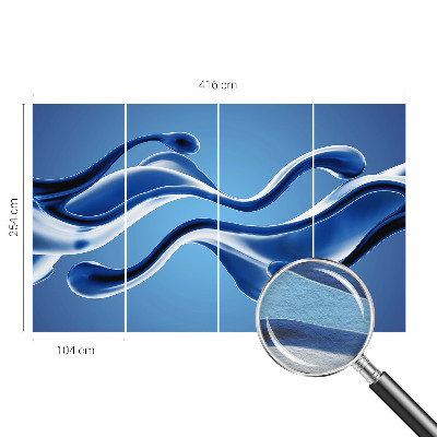 Vlies-Fototapete fürs Wohnzimmer Abstrakte Leichtigkeit