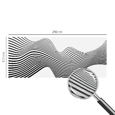 Wand-Fototapete mit dynamischer abstrakter Gestaltung