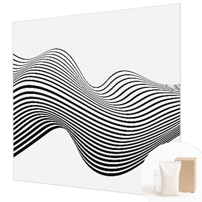 Wand-Fototapete mit dynamischer abstrakter Gestaltung