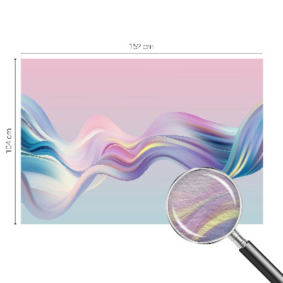 Vlies-Fototapete fürs Schlafzimmer Bunte Wellen