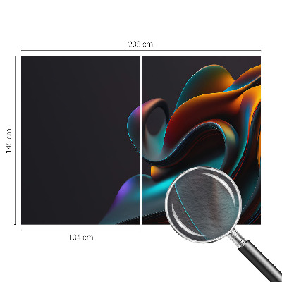 Vlies-Fototapete fürs Kinderzimmer Farbenfroher Wirbel