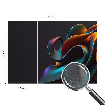 Vlies-Fototapete fürs Kinderzimmer Farbenfroher Wirbel