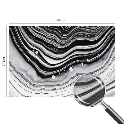 Bedruckte Vlies-Fototapete mit optischen Wellen als Motiv