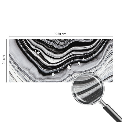 Bedruckte Vlies-Fototapete mit optischen Wellen als Motiv