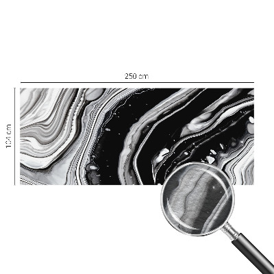 Motivtapete mit monochromatischen Wellen als Muster