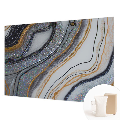 Moderne Vlies-Fototapete Steinwellen