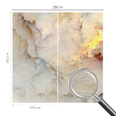 Dekorative Wand-Fototapete Farbenfrohe Landschaft