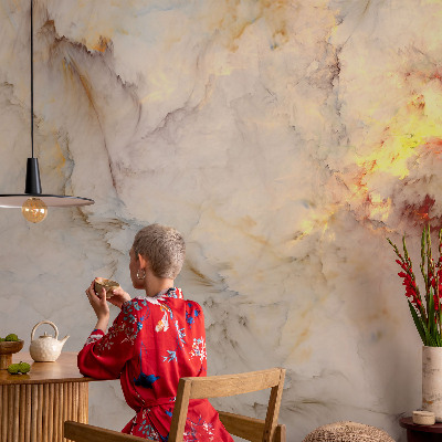 Dekorative Wand-Fototapete Farbenfrohe Landschaft