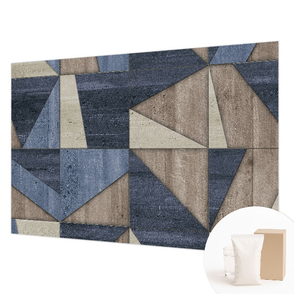 Fototapete fürs Wohnzimmer Geometrische Muster