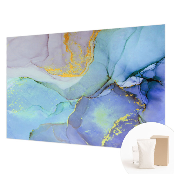 Vlies-Fototapete mit Aquarellformen als Motiv