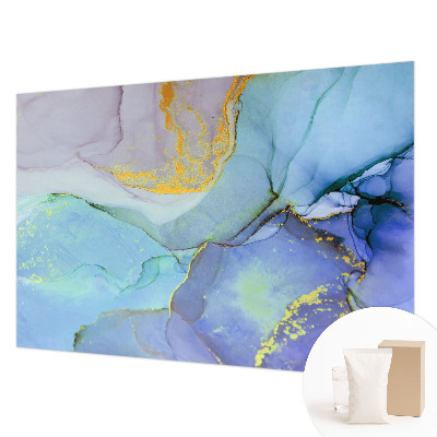 Vlies-Fototapete mit Aquarellformen als Motiv