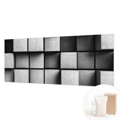 Wandtapete Geometrische Würfel