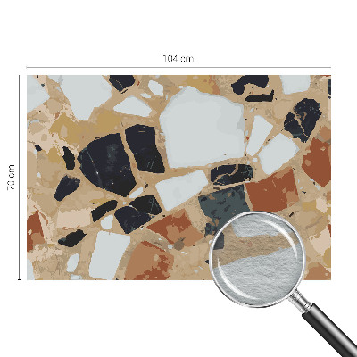 Fototapete fürs Schlafzimmer Rustikale Steine