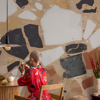 Fototapete fürs Schlafzimmer Rustikale Steine