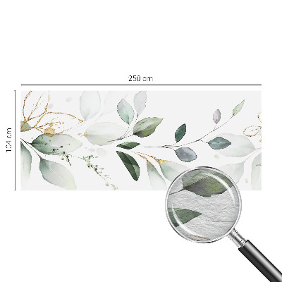 Vlies-Fototapete nach Maß Grüne Blätter