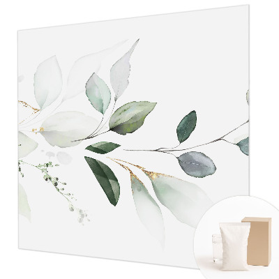 Vlies-Fototapete nach Maß Grüne Blätter