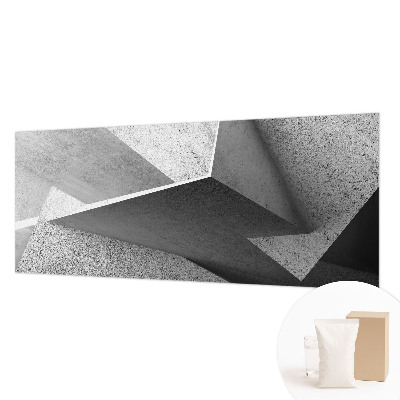 Vlies-Fototapete fürs Wohnzimmer mit geometrischem Muster