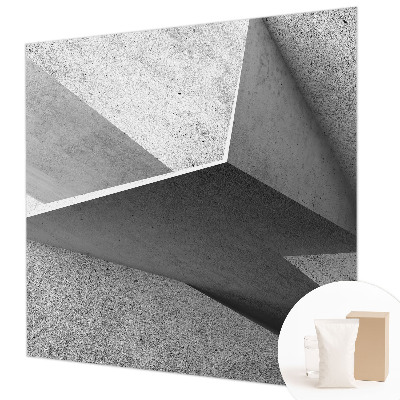 Vlies-Fototapete fürs Wohnzimmer mit geometrischem Muster