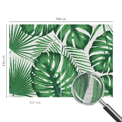 Vlies-Fototapete fürs Kinderzimmer Tropische Blätter