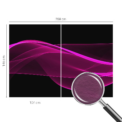 Motivtapete Rosa Bänder