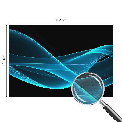 Dekorative Wand-Fototapete Auffällige Wellen