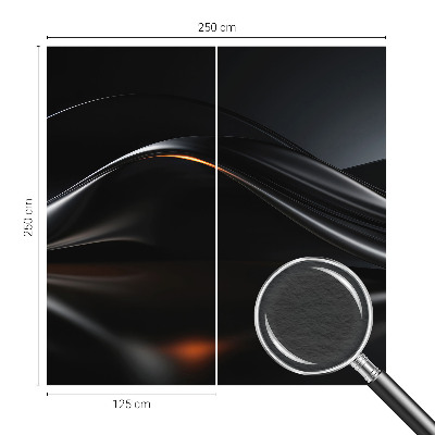 Bildtapete Metallische Wellen