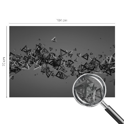 Fototapete nach Maß mit einem Muster aus geometrischen Abstraktionen