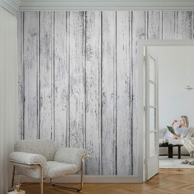 Fototapete fürs Kinderzimmer mit Motiv aus Holzbrettern