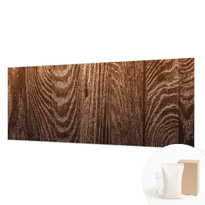 Motivtapete aus Vlies mit Holzringen
