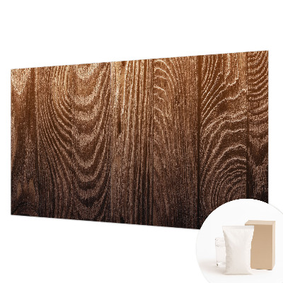 Motivtapete aus Vlies mit Holzringen