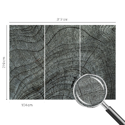 Fototapete aus Vlies mit Maserungsmuster