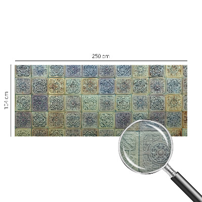 Vlies-Fototapete fürs Schlafzimmer Geometrische Fliesen