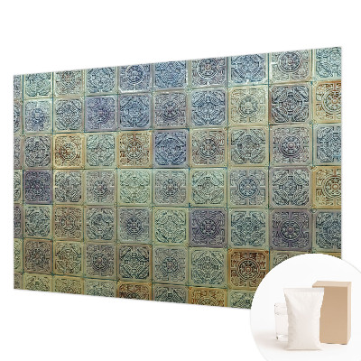 Vlies-Fototapete fürs Schlafzimmer Geometrische Fliesen