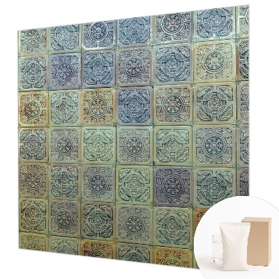 Vlies-Fototapete fürs Schlafzimmer Geometrische Fliesen