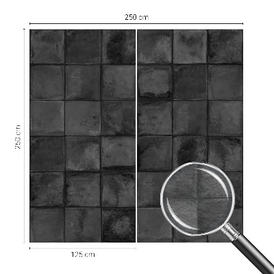 Vlies-Fototapete fürs Kinderzimmer Graue Fliesen