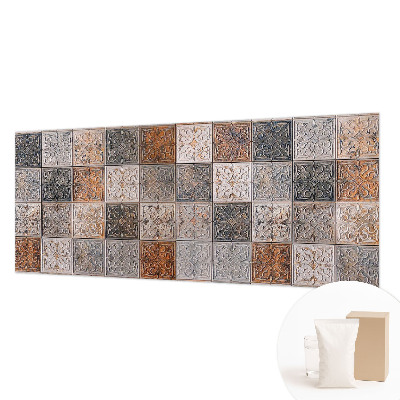 Vliestapete fürs Wohnzimmer Zierfliesen